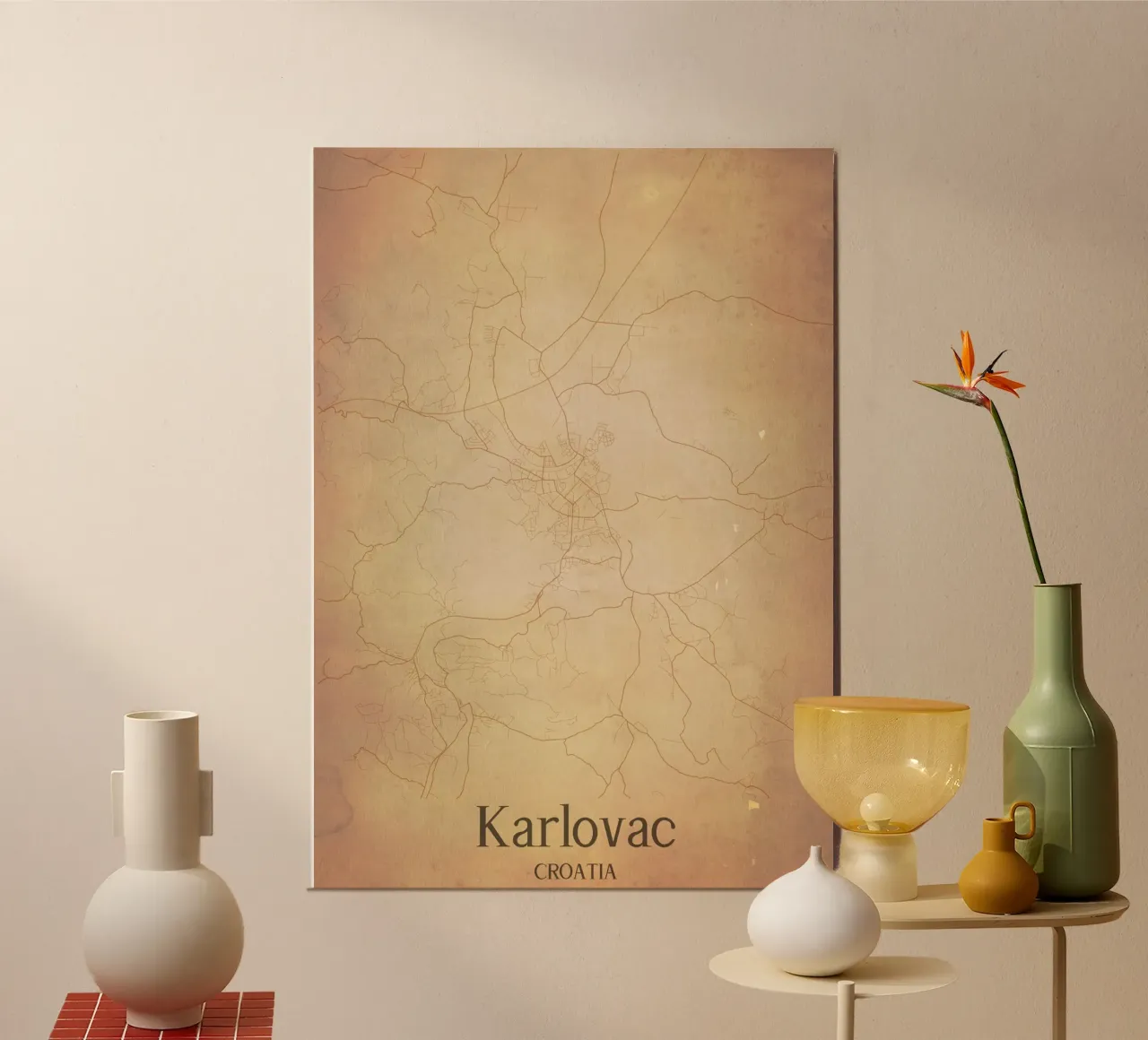 Karlovac CROATIA poster da WorldPrint