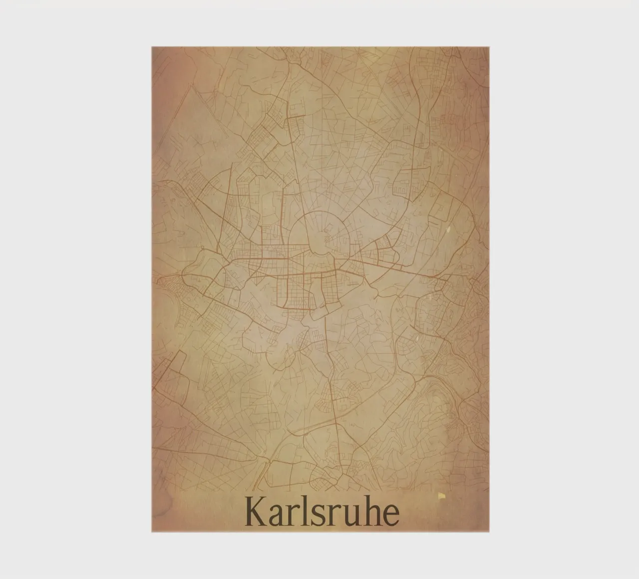 Karlsruhe GERMANY notebook by WorldPrint