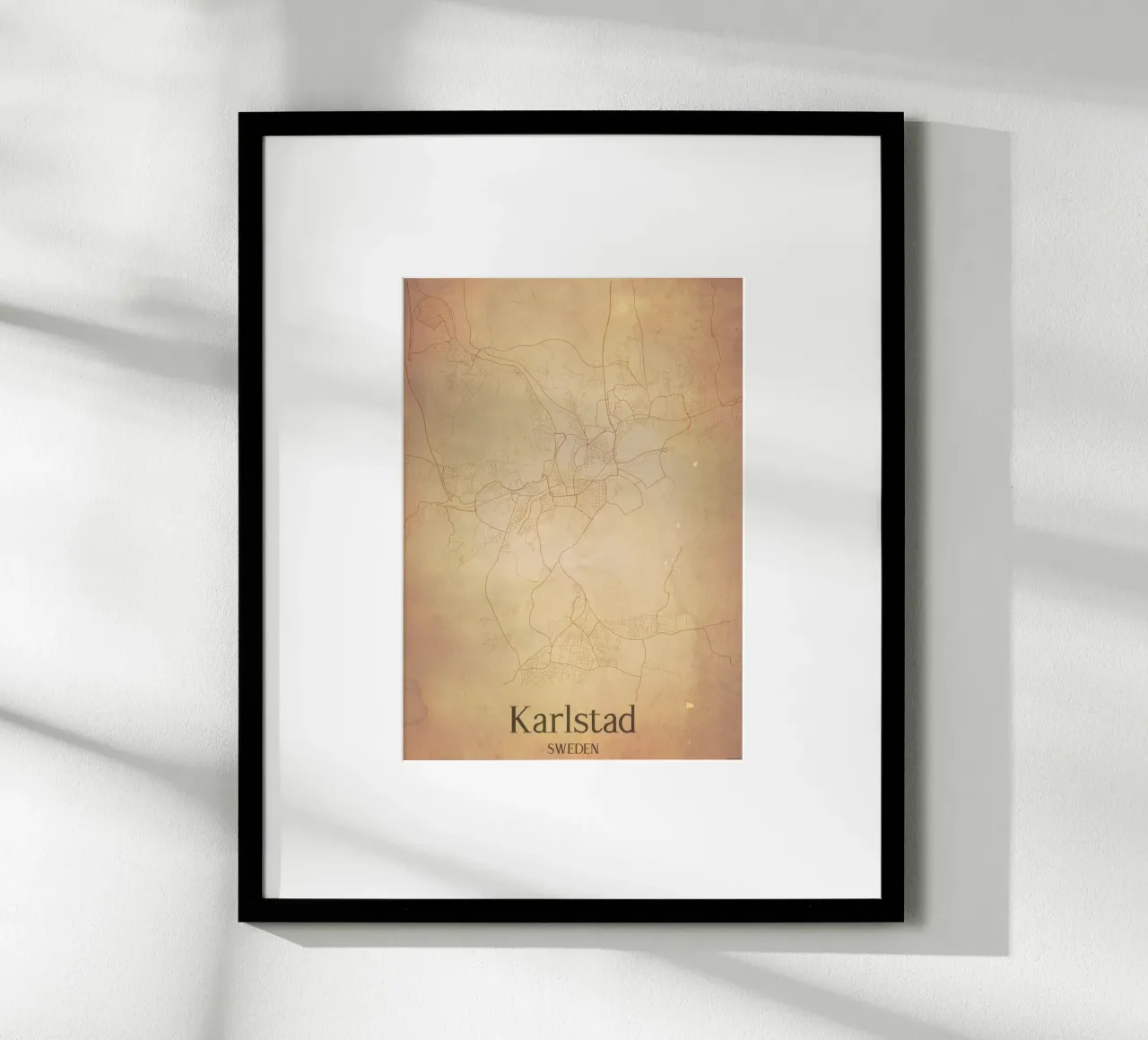 Karlstad SWEDEN poster da WorldPrint