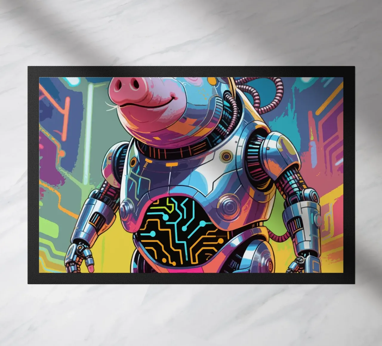 Cyborg Piggy zerbino da knowledge