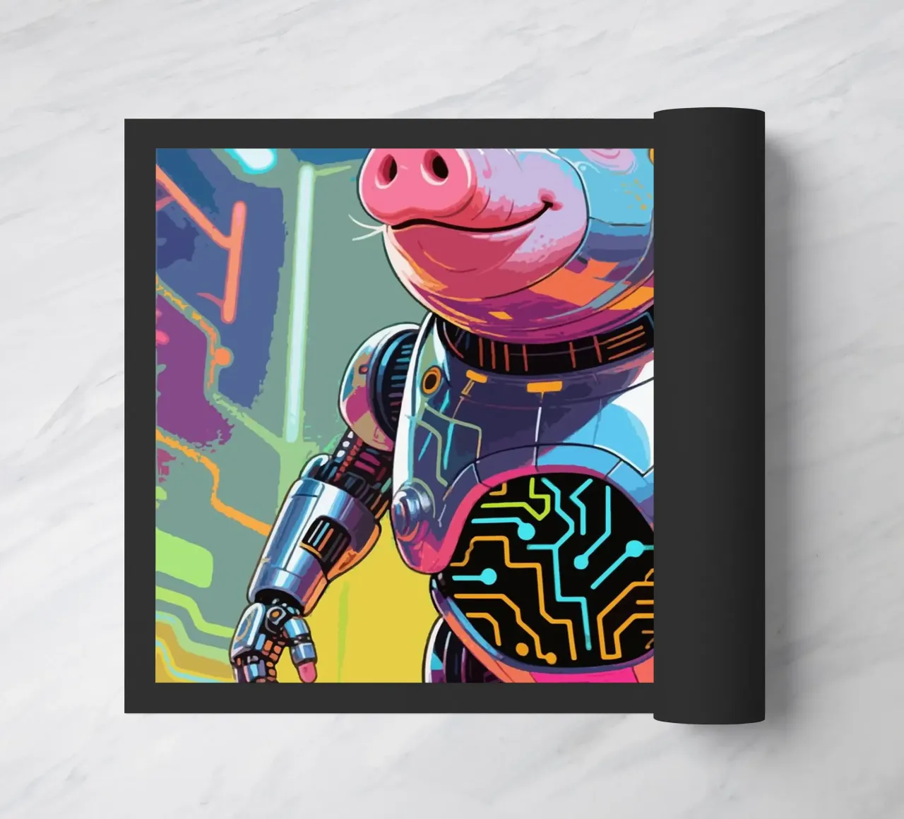 Cyborg Piggy zerbino da knowledge