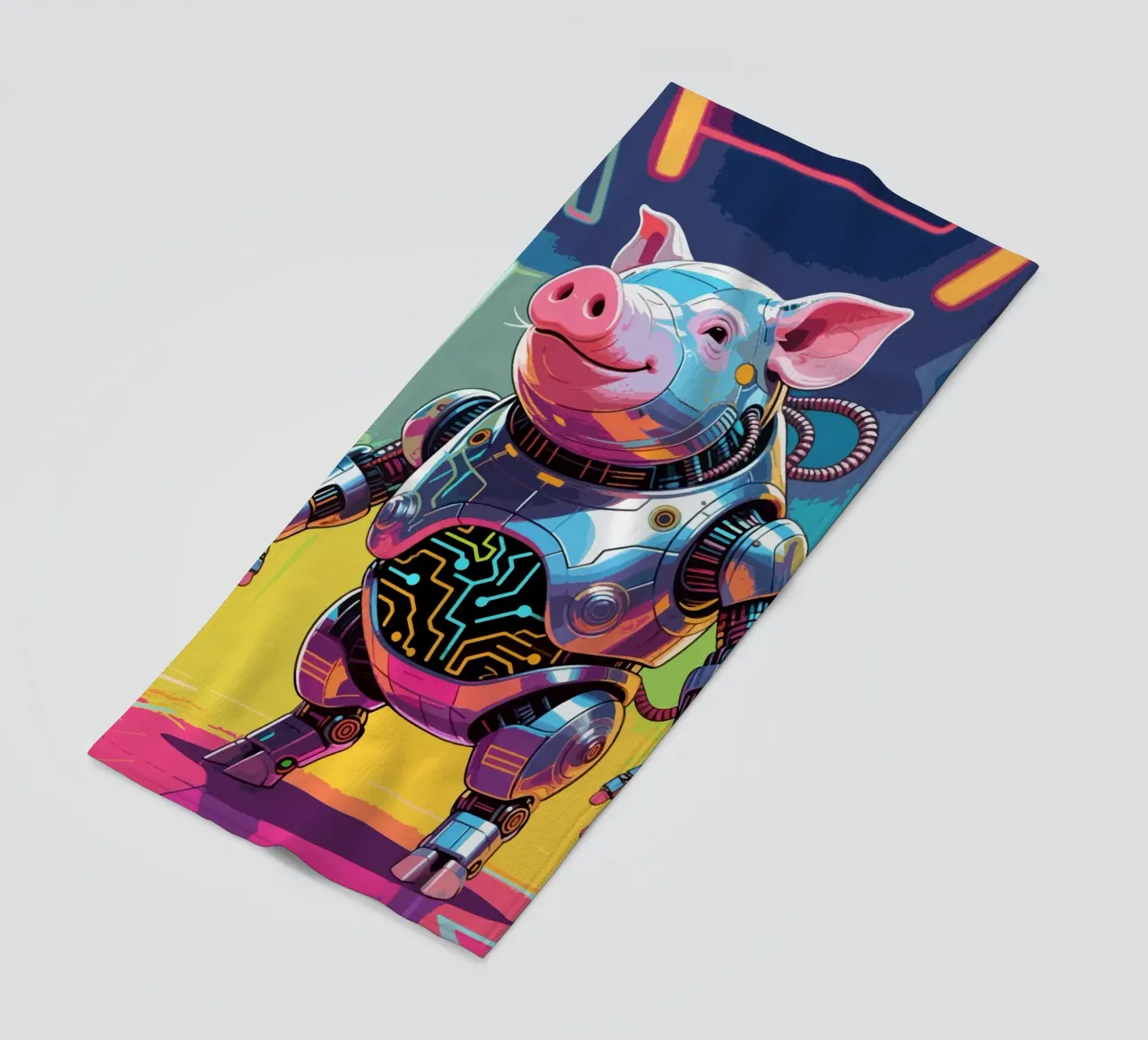 Cyborg Piggy telo mare da knowledge