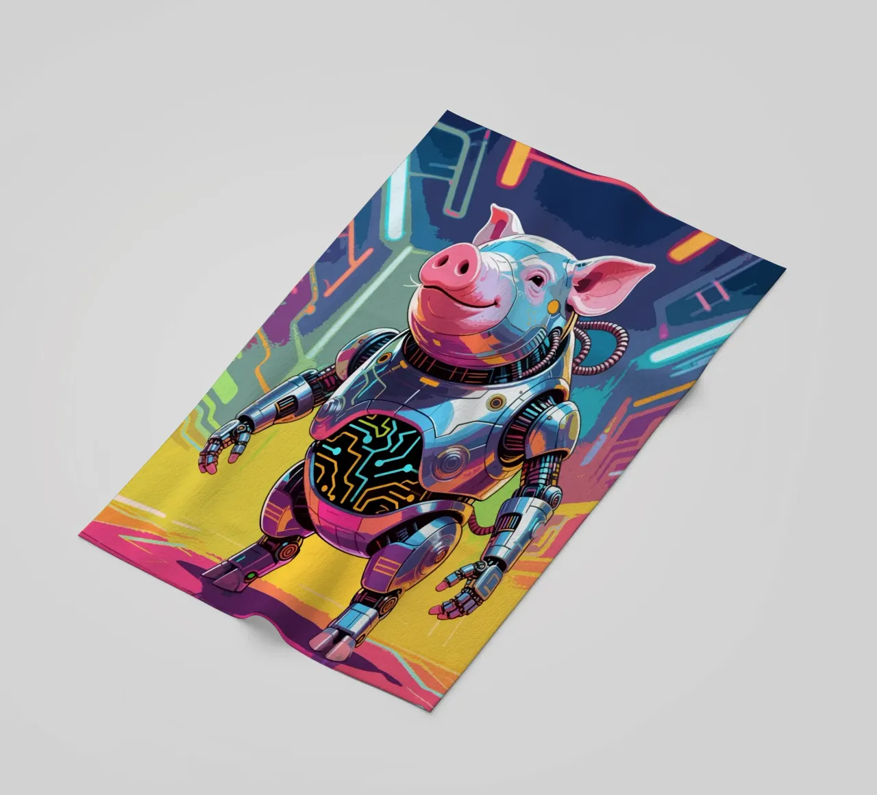 Cyborg Piggy telo mare da knowledge