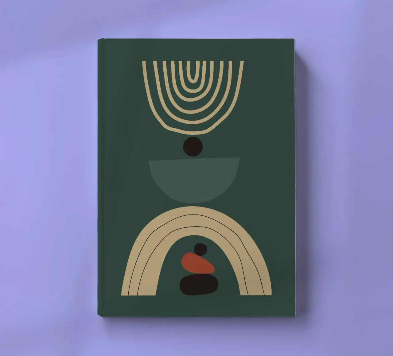 circle line shape balance notebook by melts