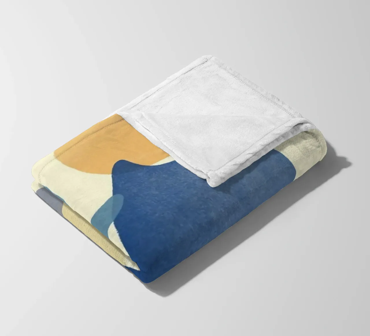 cat shape in color coperta in pile da melts