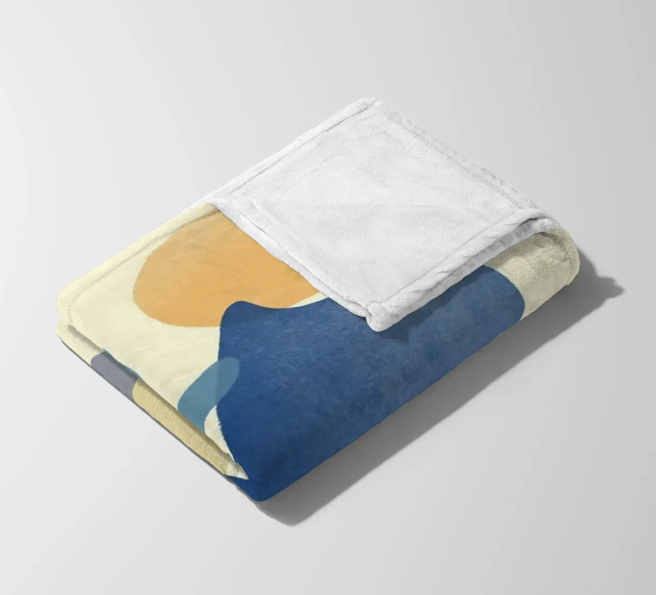 cat shape in color coperta in pile da melts