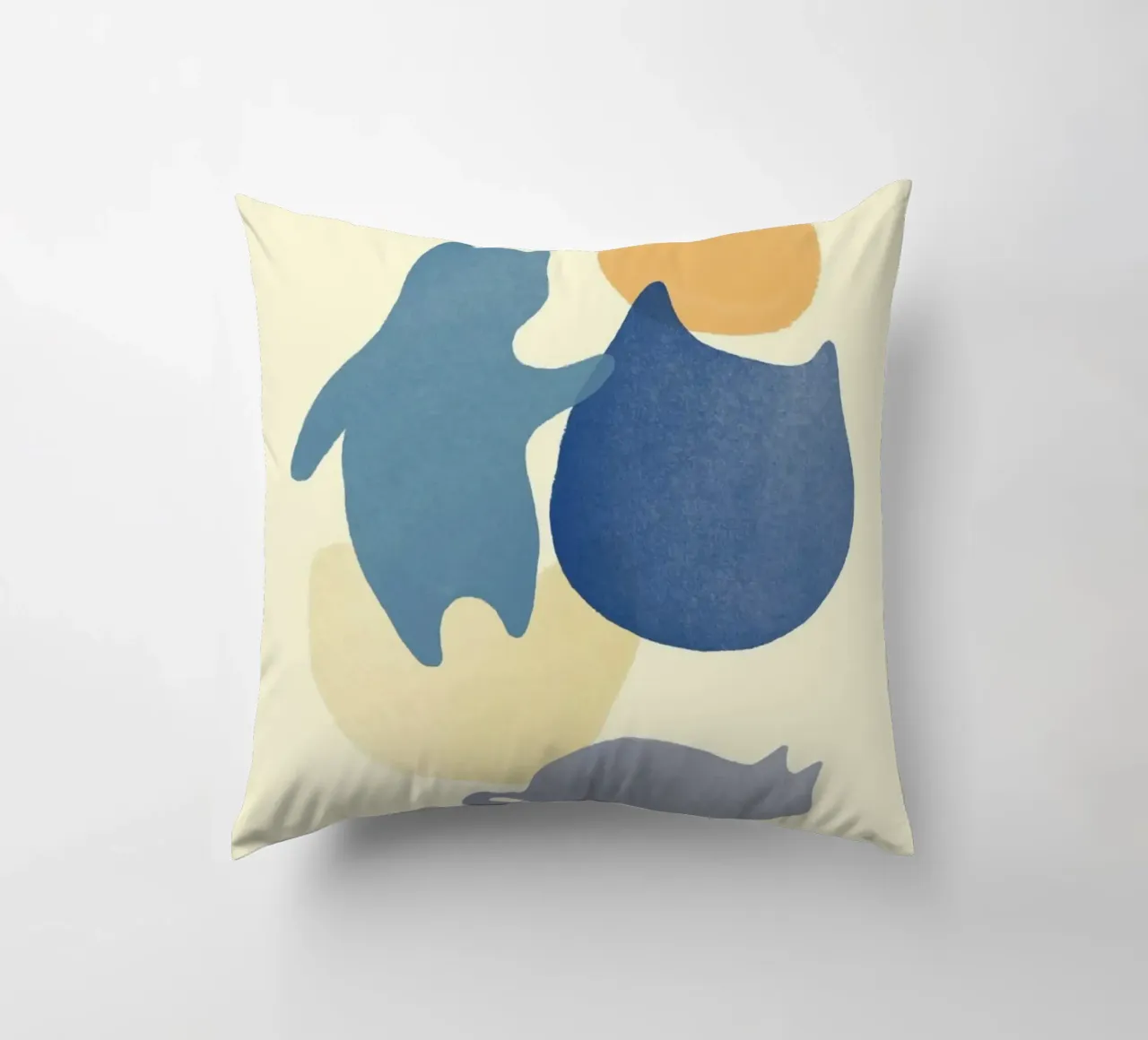 cat shape in color cuscino da melts