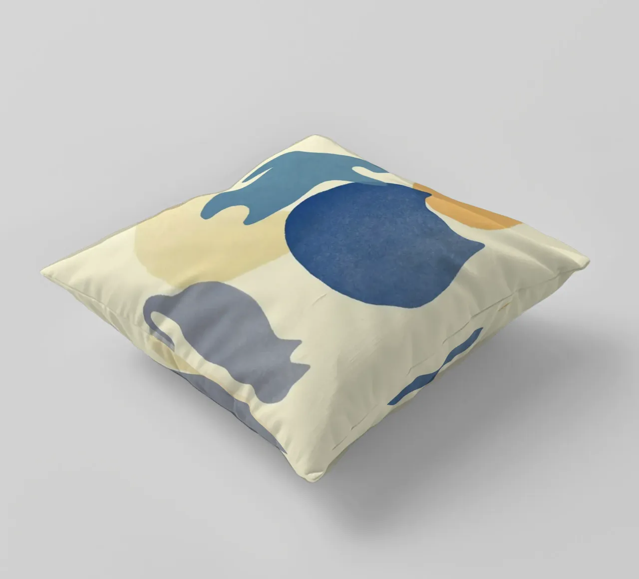 cat shape in color cuscino da melts