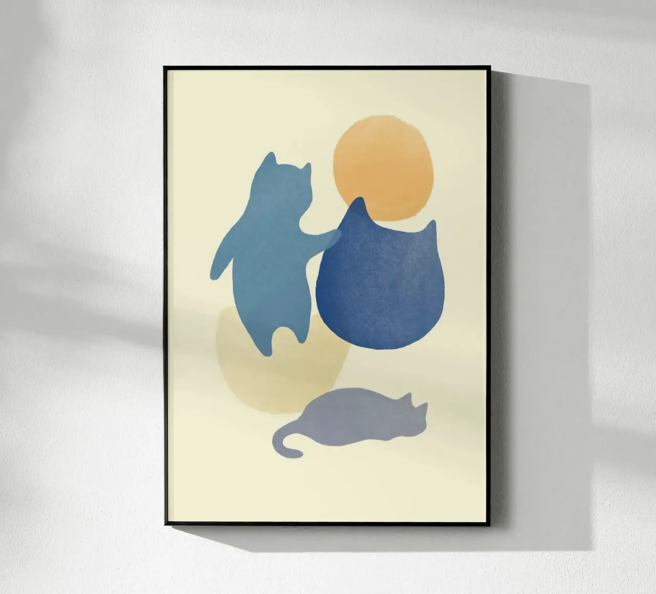 cat shape in color plexiglass da melts
