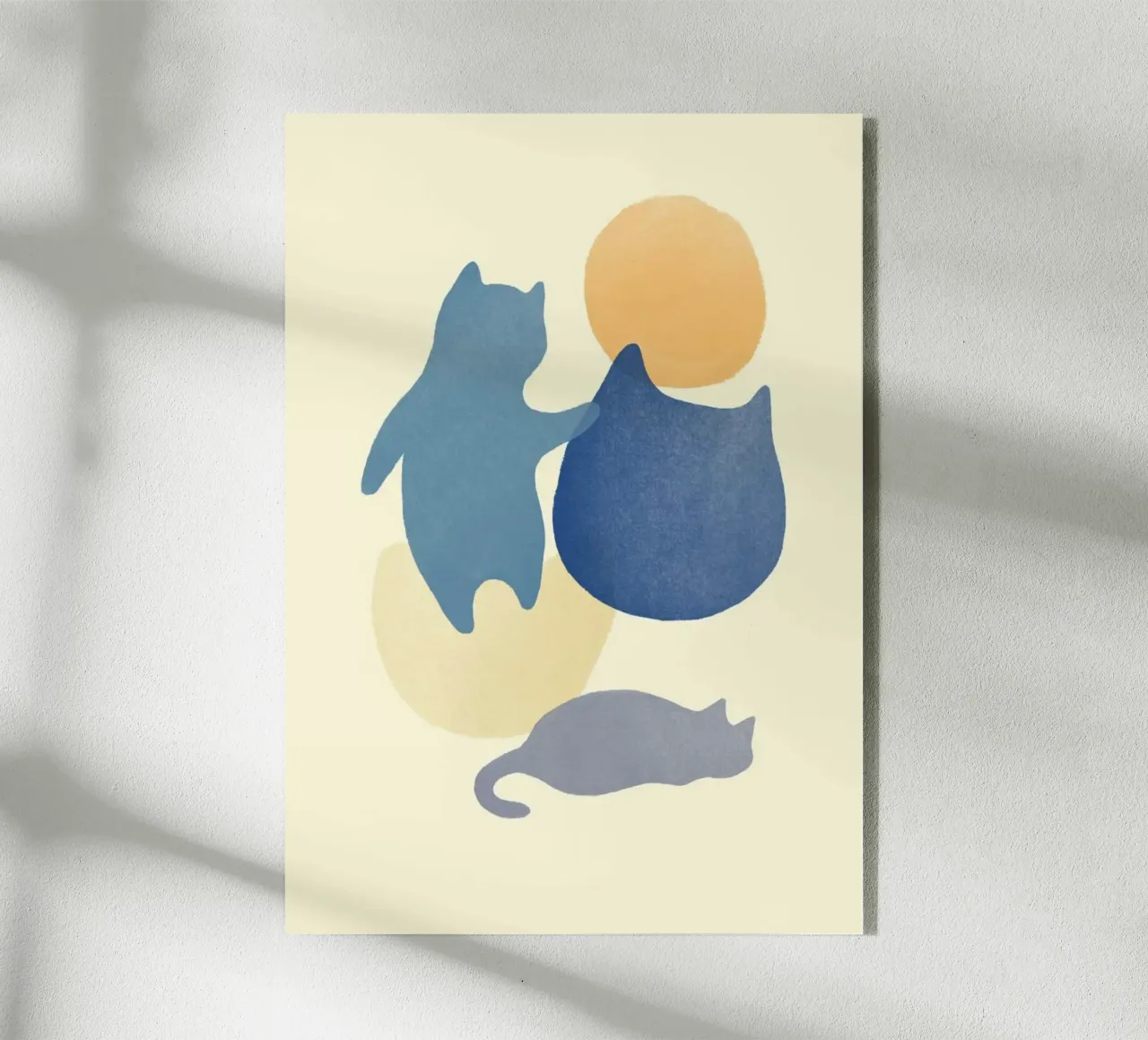 cat shape in color plexiglass da melts