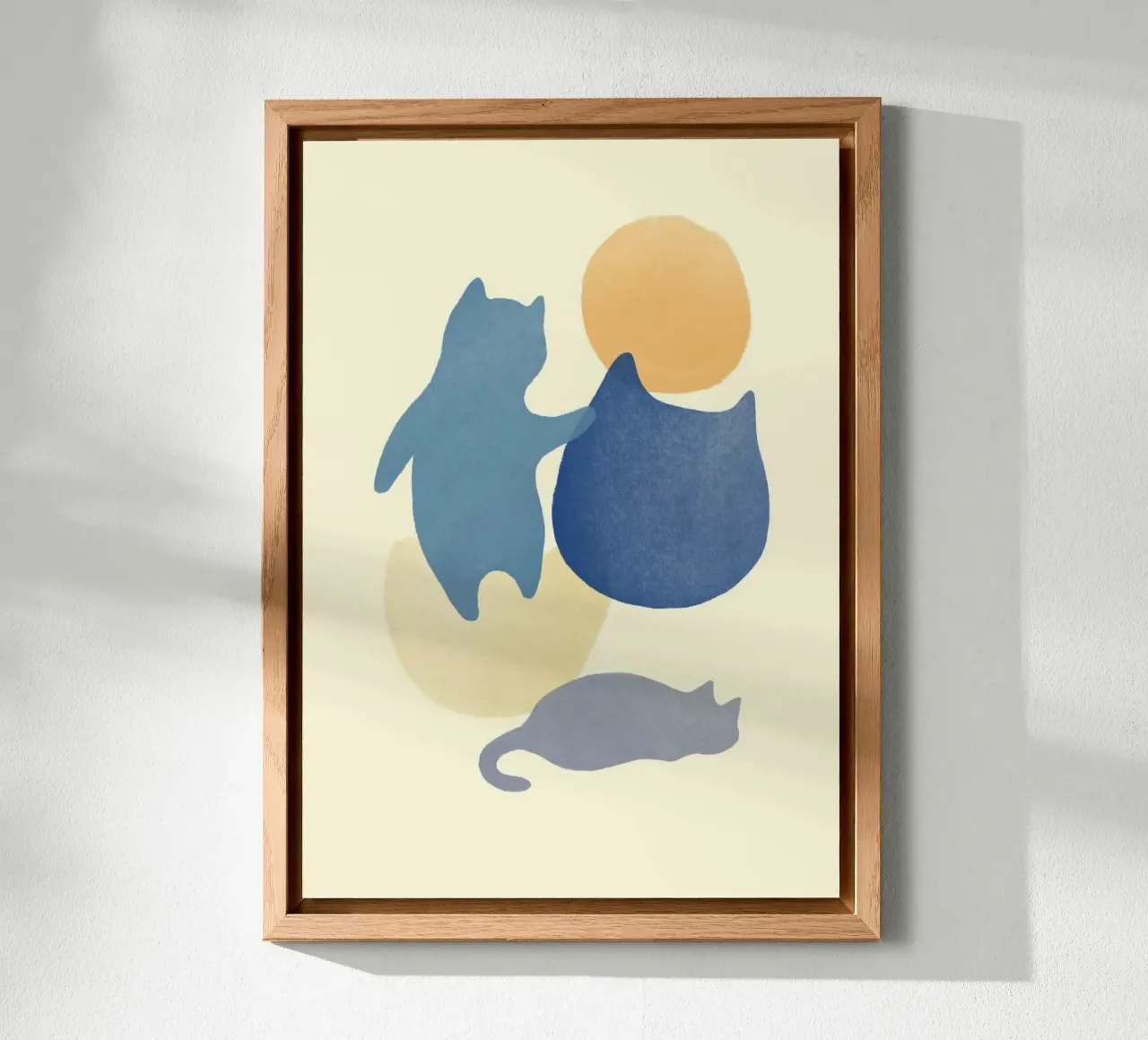 cat shape in color alluminio dibond da melts