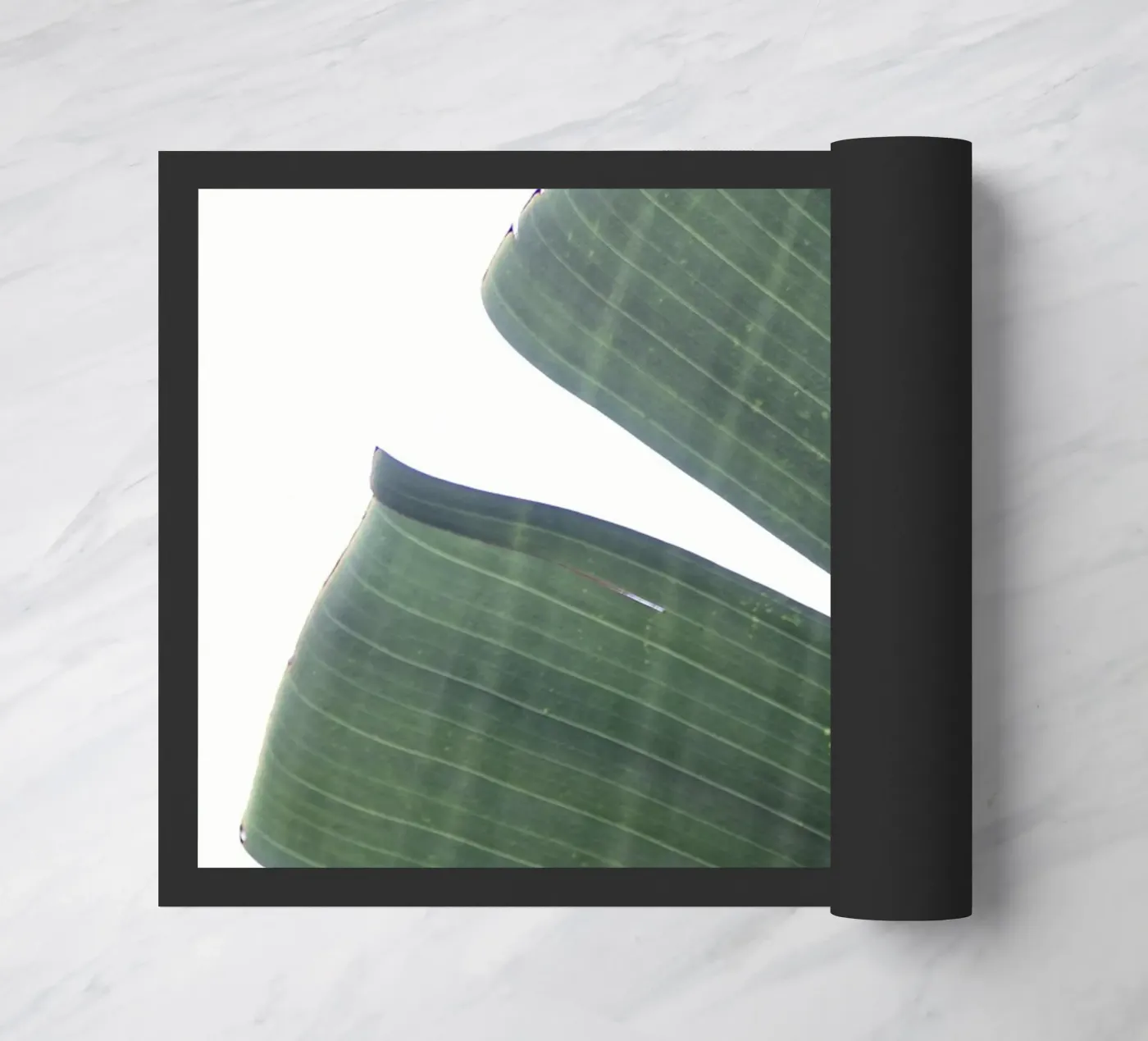Banana leaf doormat by Earthly Visions
