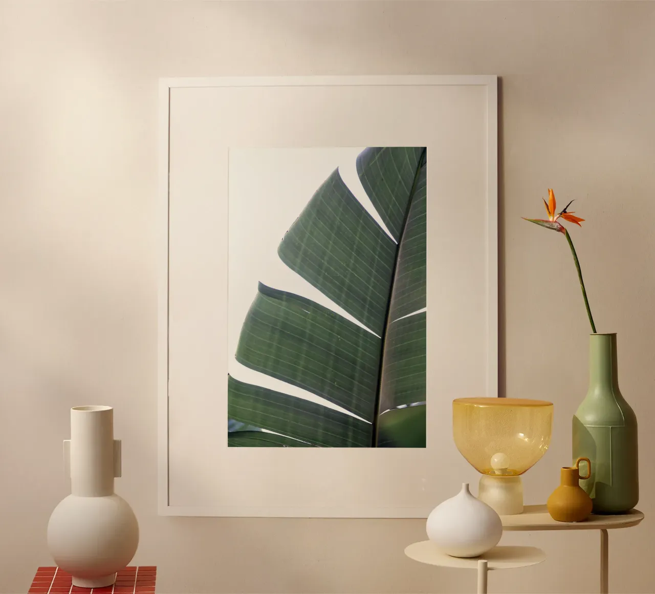 Banana leaf poster da Earthly Visions