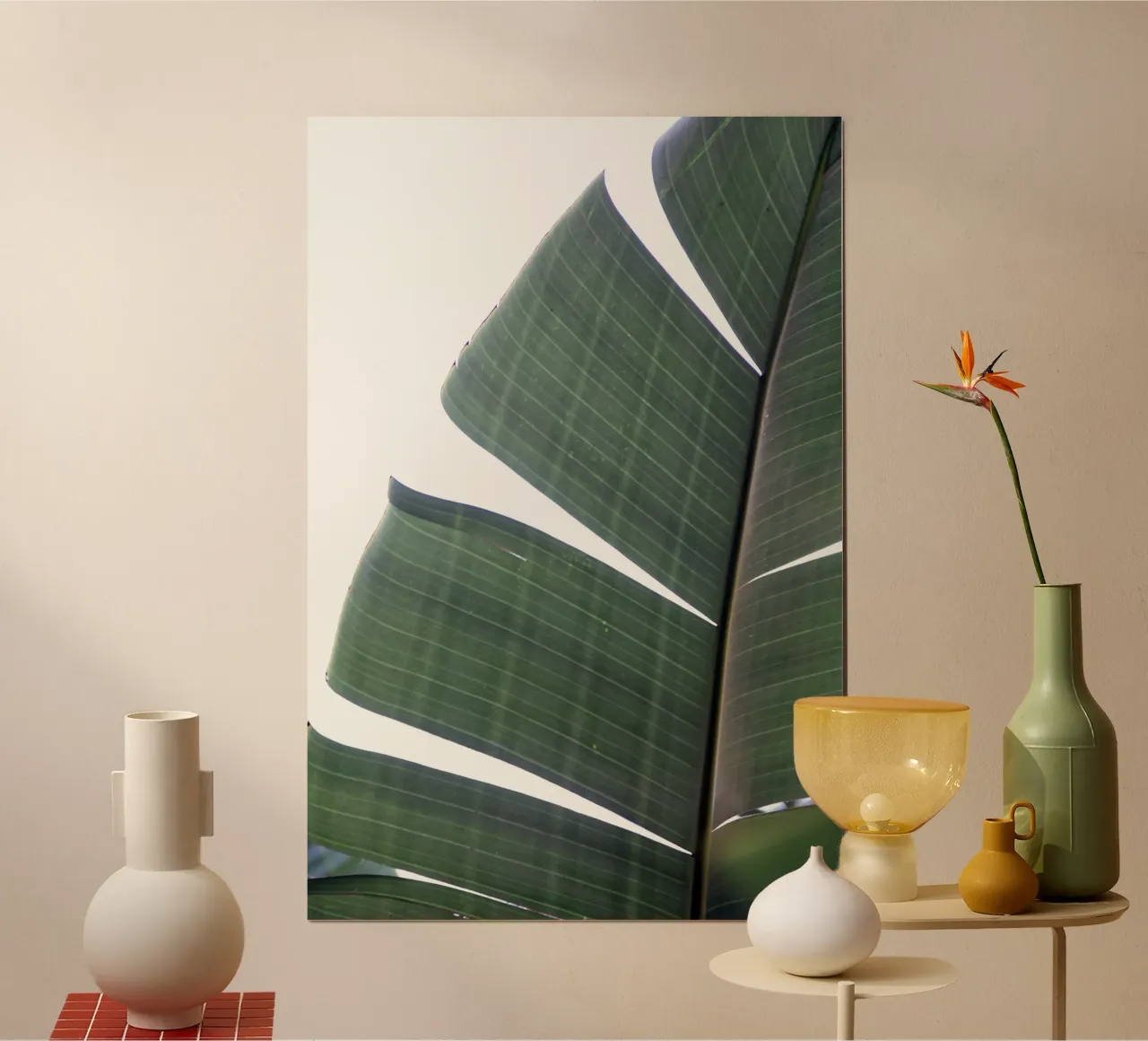 Banana leaf poster da Earthly Visions