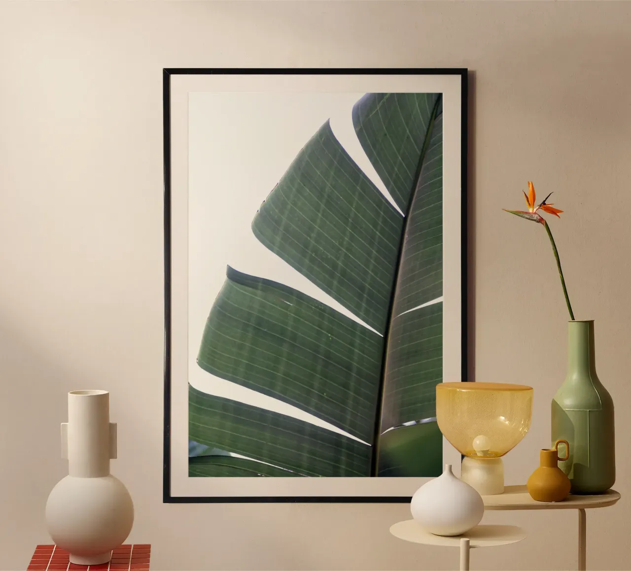 Banana leaf poster da Earthly Visions
