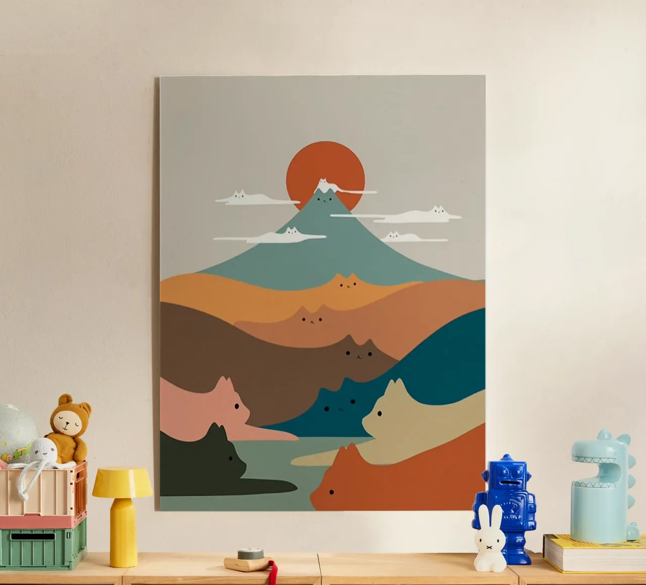 cat shape mountain plexiglass da melts