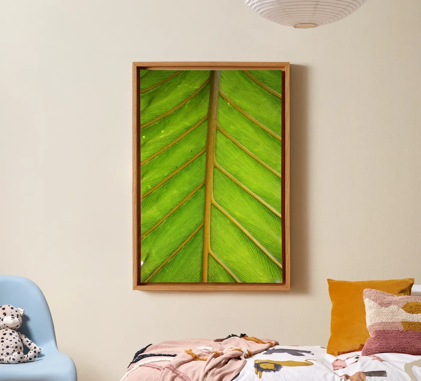 Bladnerf canvas van Earthly Visions