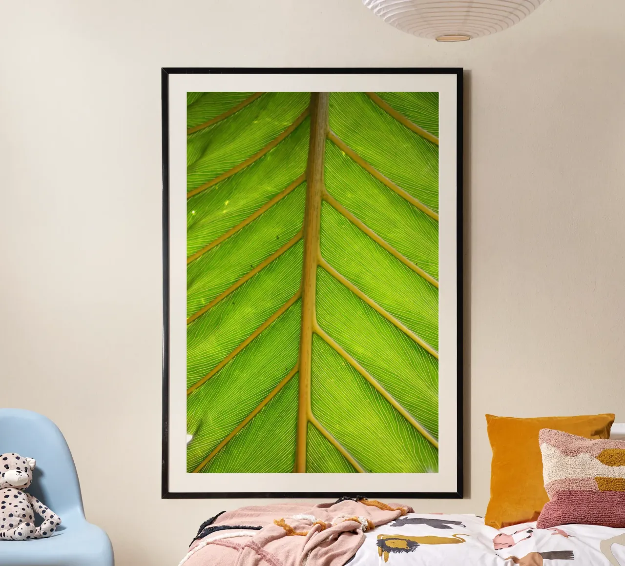 Bladnerf poster van Earthly Visions