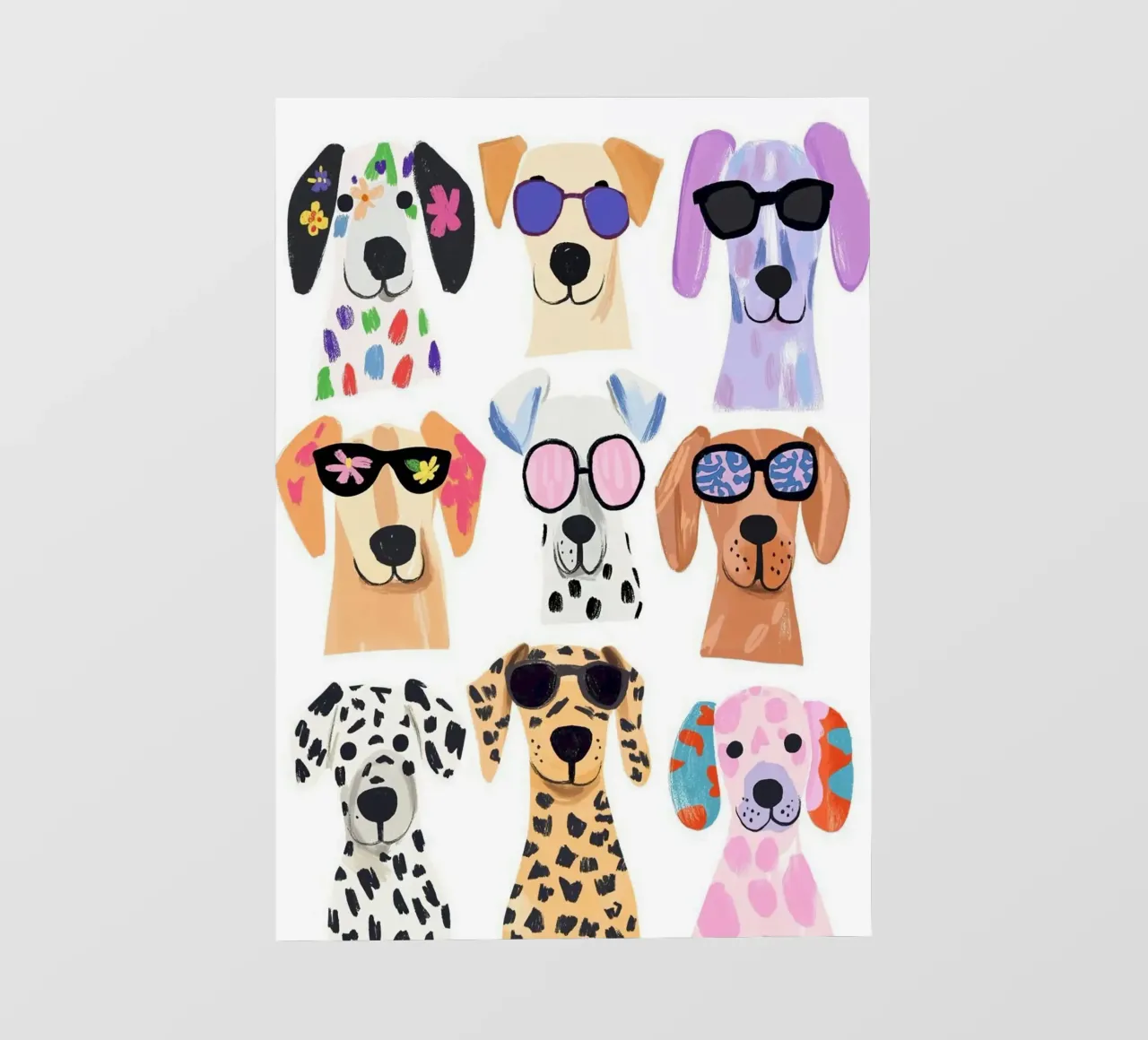 dog cool in collection pellicola backlit da melts