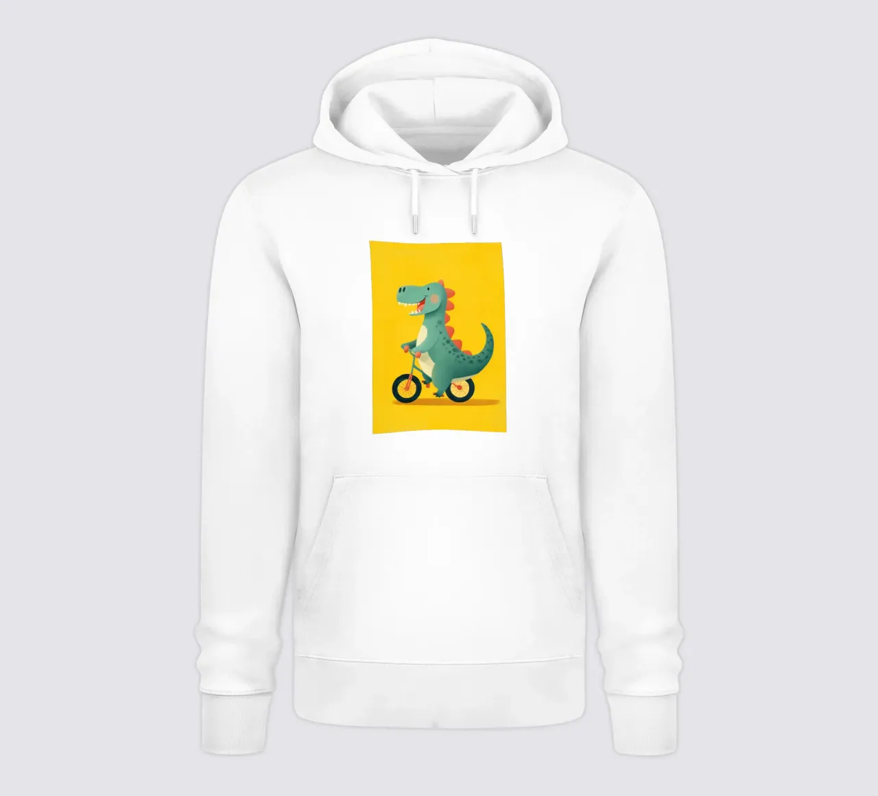 Dino on Wheels felpa con cappuccio da Kiara