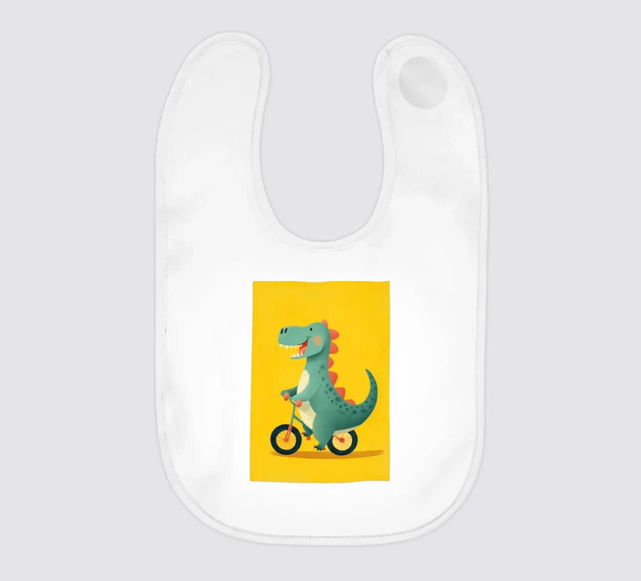 Dino on Wheels bavaglino da Kiara