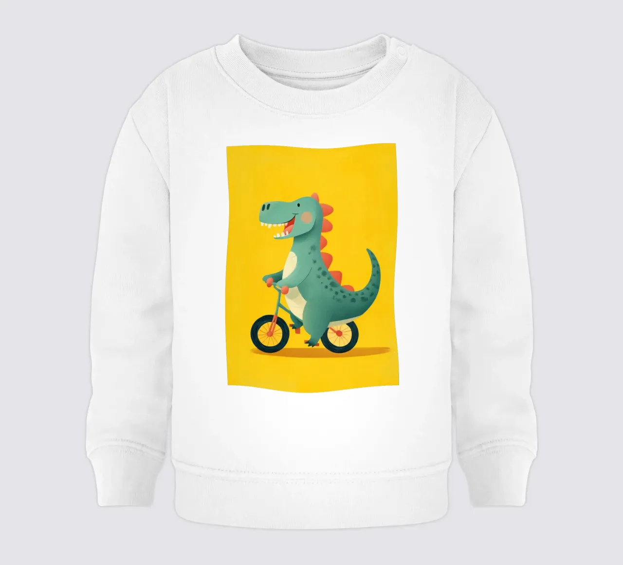 Dino on Wheels felpa neonato da Kiara