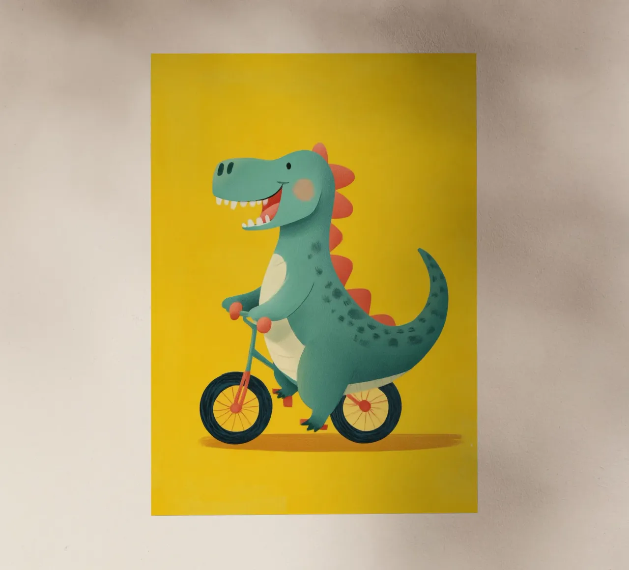 Dino on Wheels pellicola backlit da Kiara