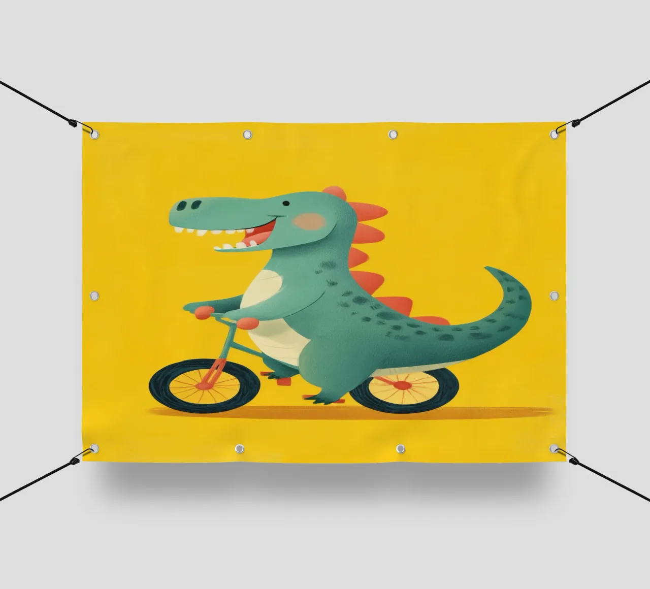Dino on Wheels telo in pvc da Kiara