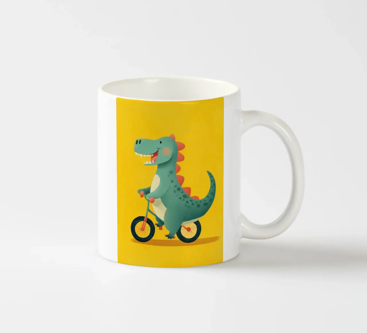 Dino on Wheels tazza in ceramica da Kiara