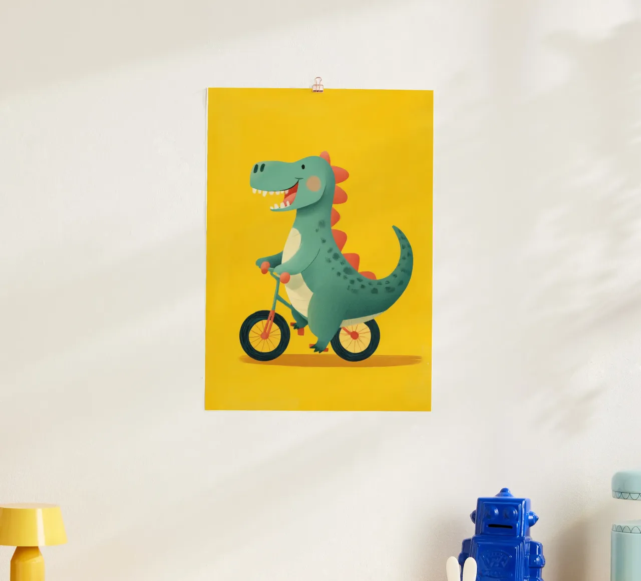 Dino on Wheels poster da Kiara