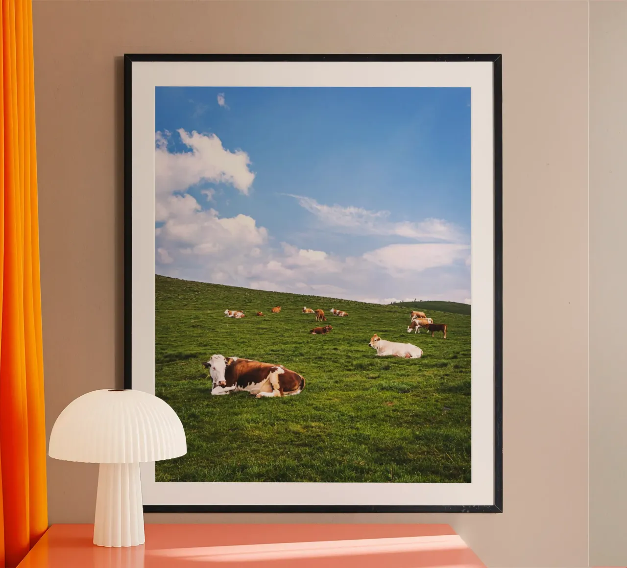 Pace nella prateria poster da Nature's Palette
