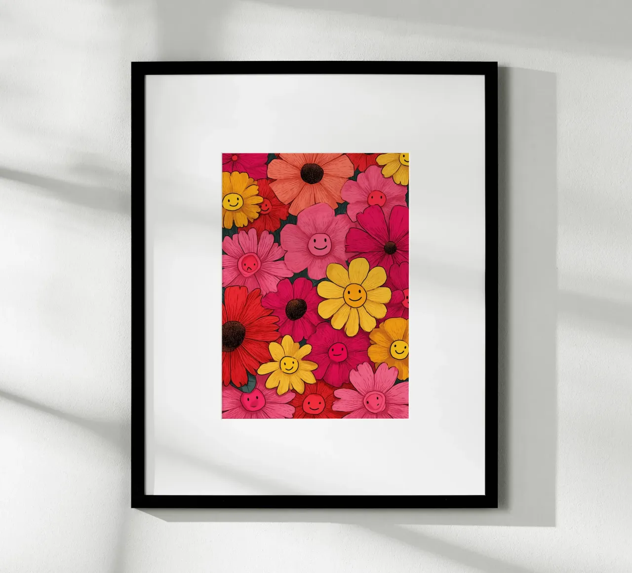 Happy Flower Garden poster da Kiara