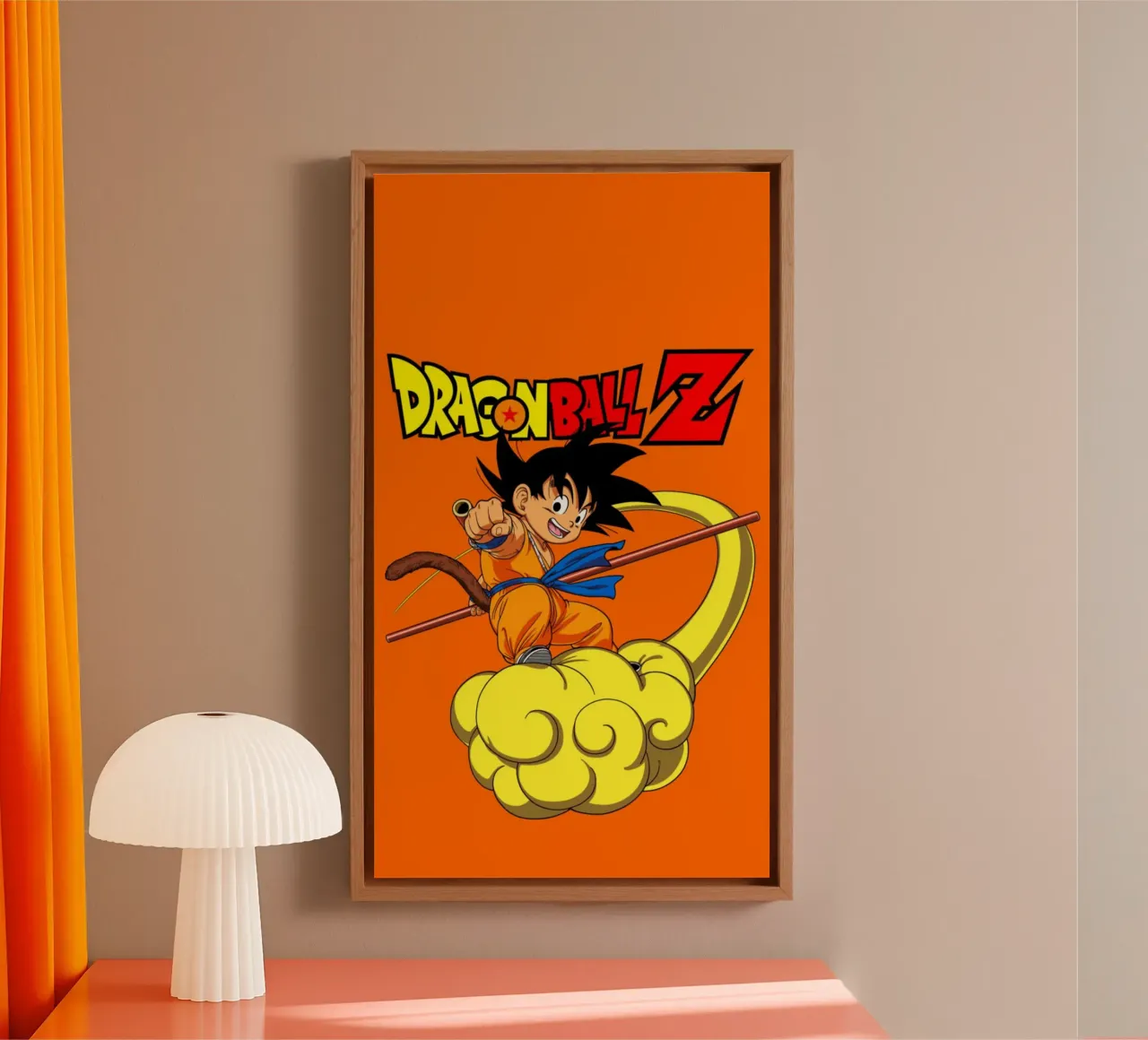 Maglietta Dragon Ball Z Goku Essential Ragazzi tela con Cornice a cassetta da jamsa_ve