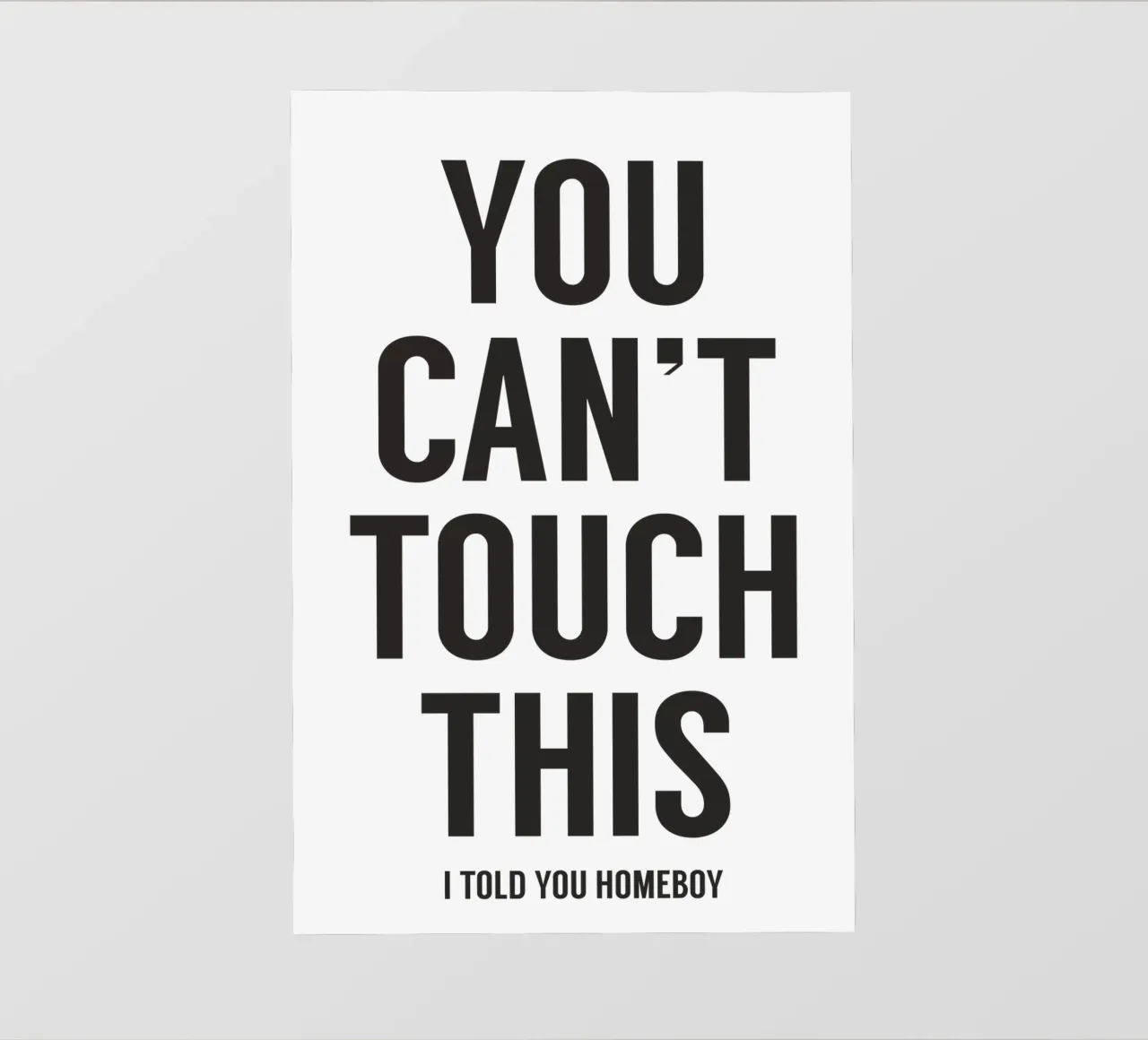 You can't touch this II pellicola backlit da Balazs Solti