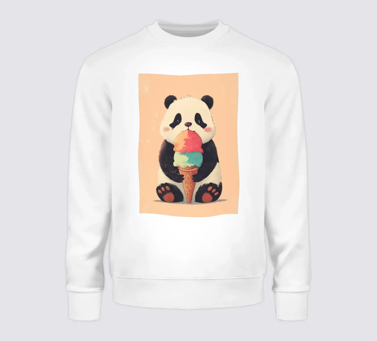 Ice Cream Panda felpa da Kiara