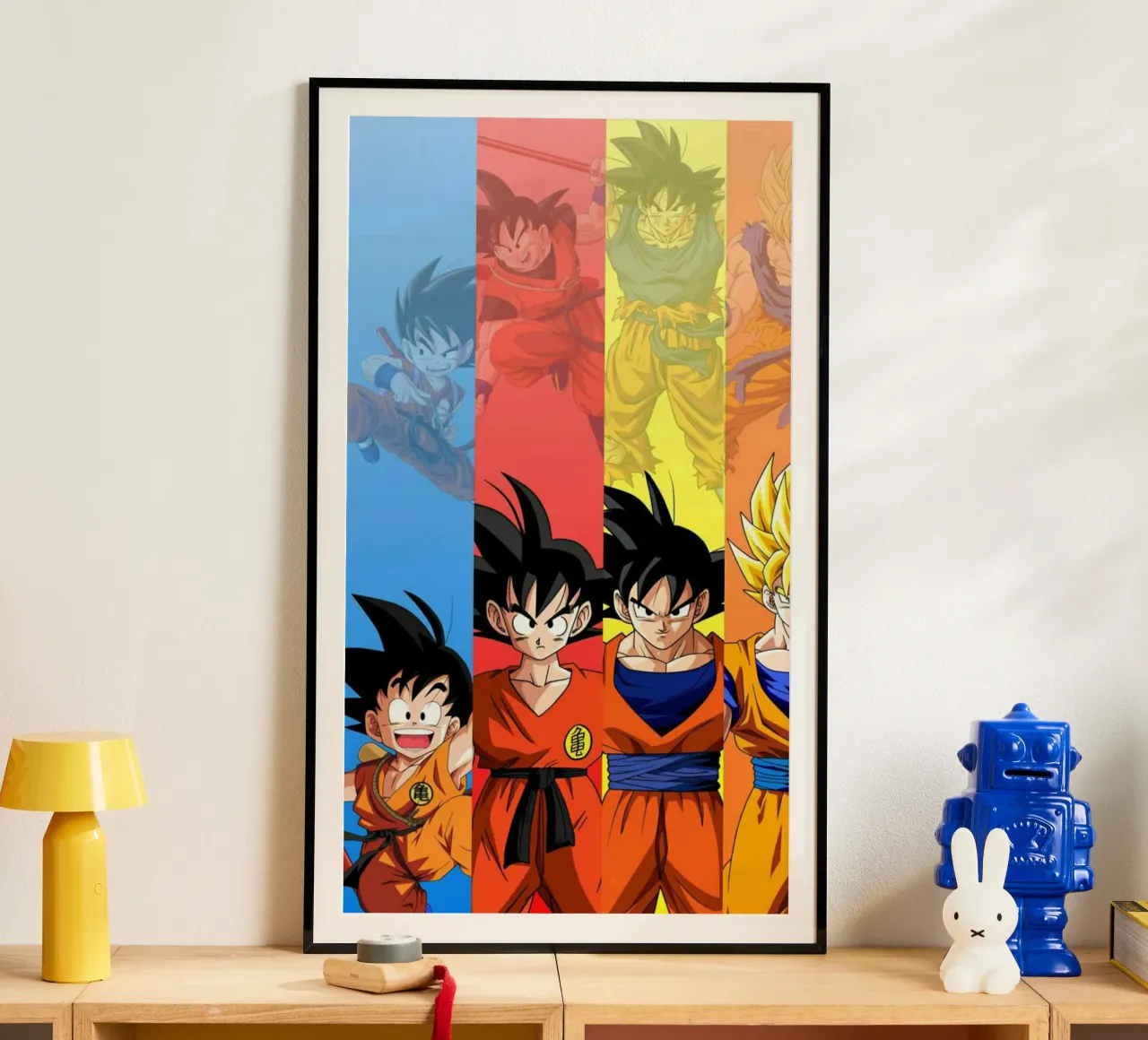 Maglietta classica Evolution Goku poster da jamsa_ve