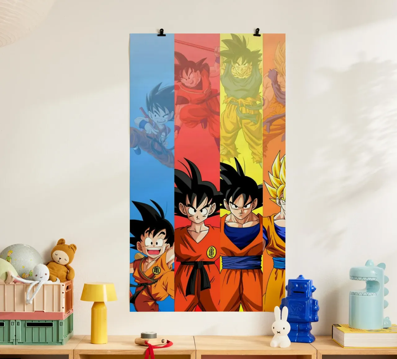 Maglietta classica Evolution Goku poster da jamsa_ve
