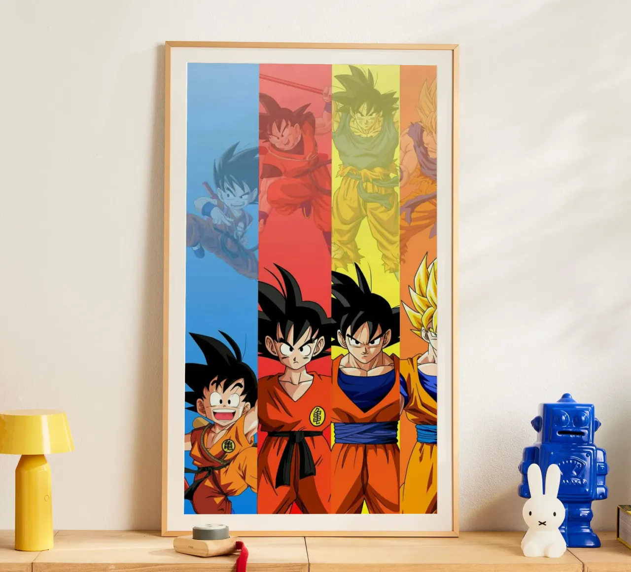 Maglietta classica Evolution Goku poster da jamsa_ve