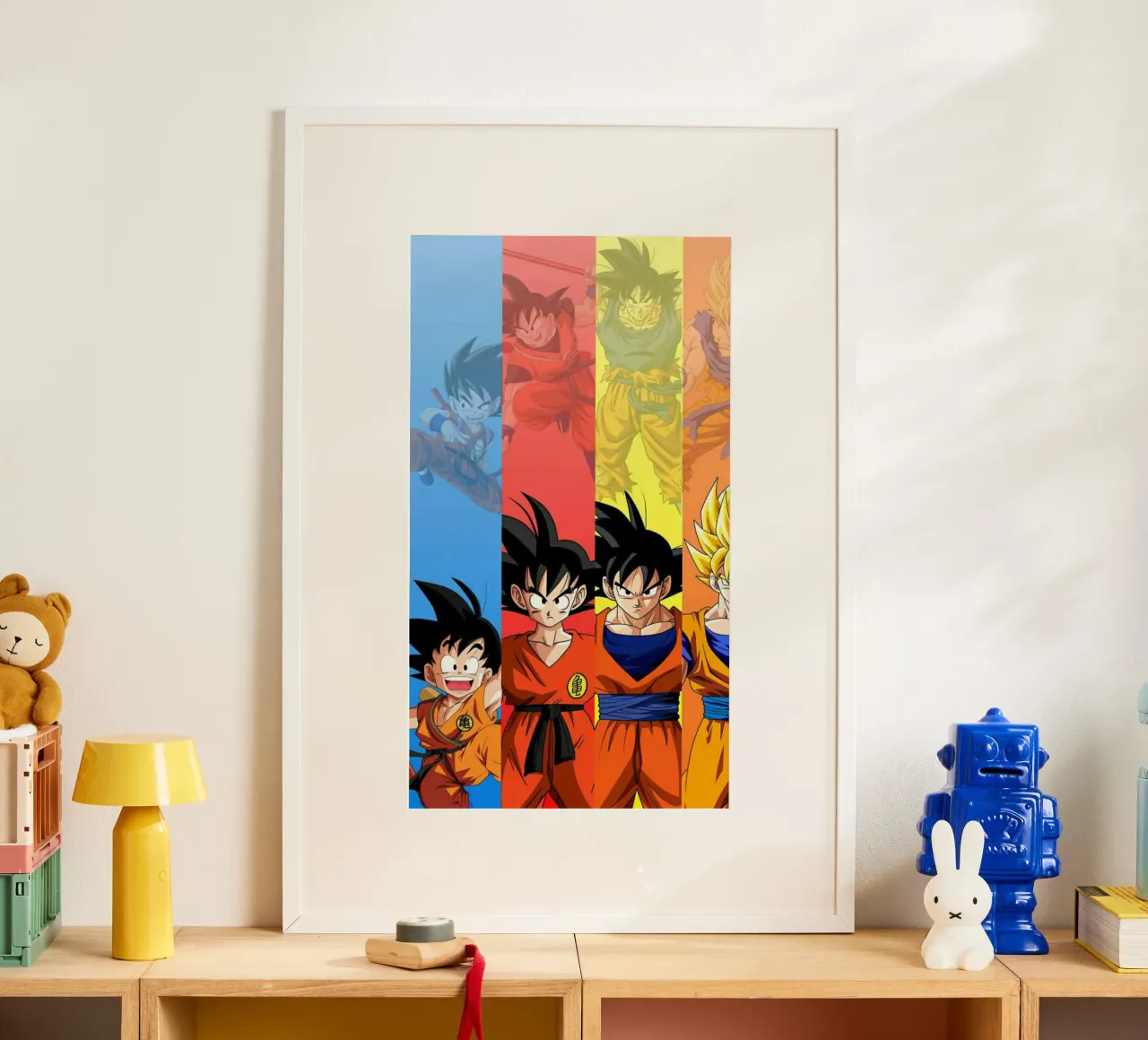 Maglietta classica Evolution Goku poster da jamsa_ve