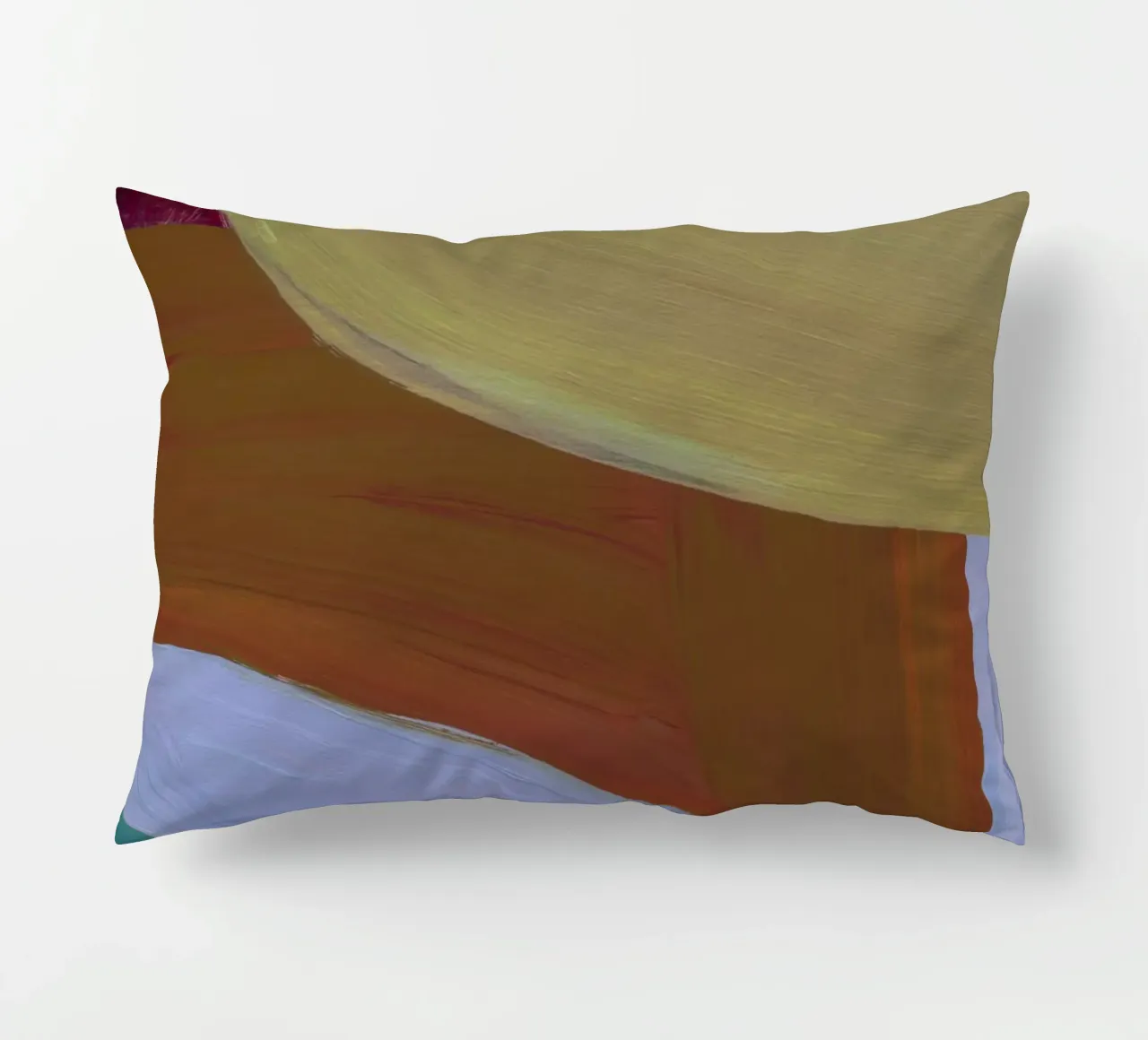 Painted Shapes 1 cuscino da Mareike Böhmer