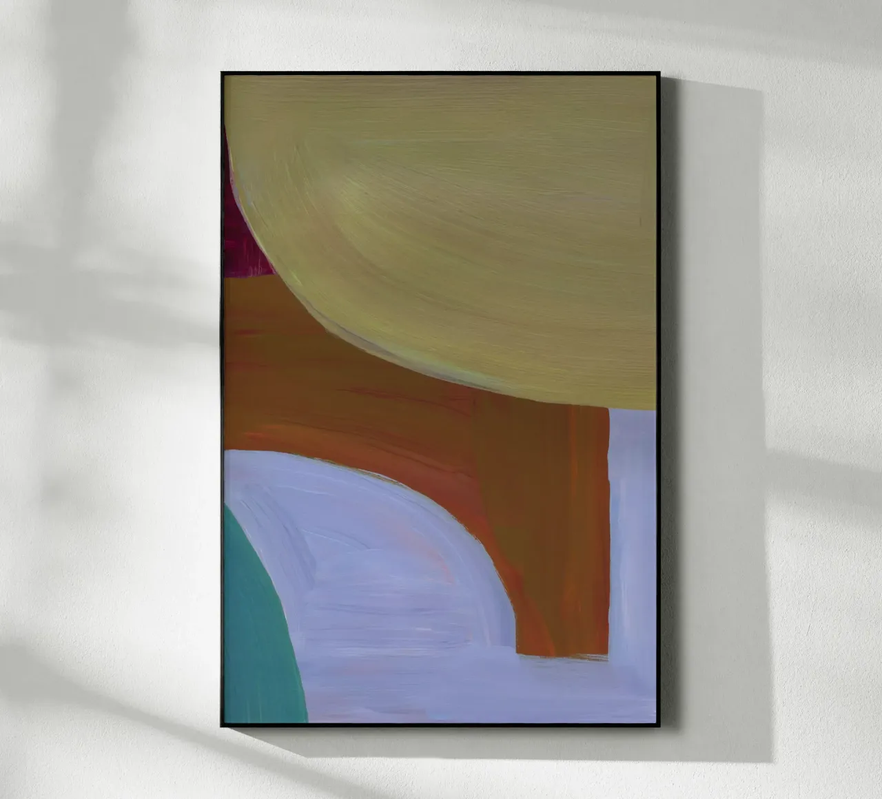 Painted Shapes 1 plexiglass da Mareike Böhmer