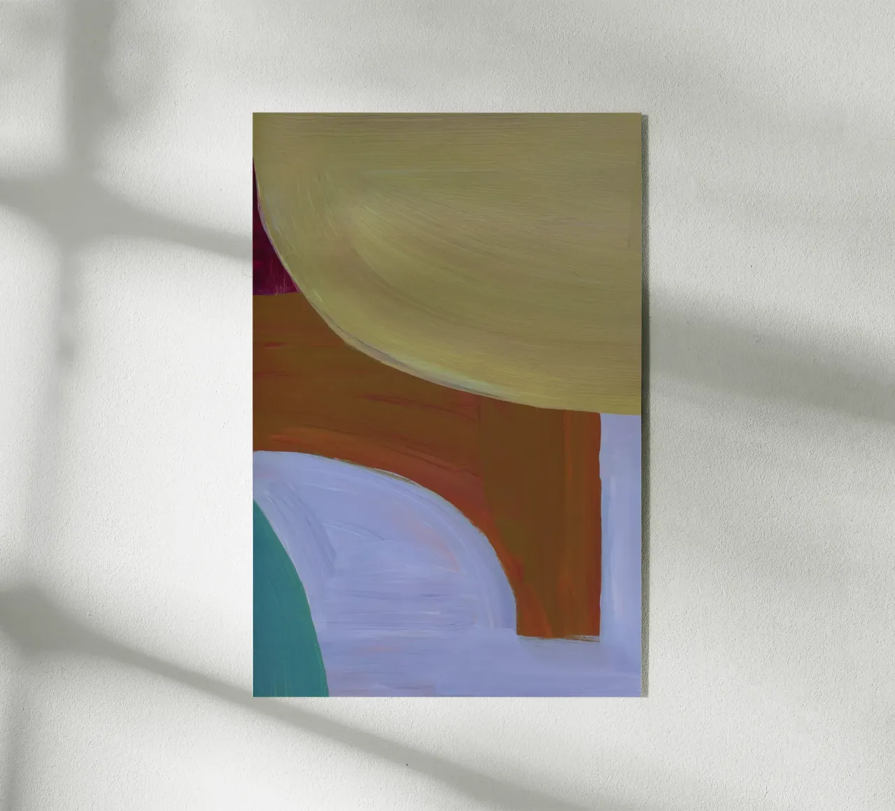 Painted Shapes 1 plexiglass da Mareike Böhmer