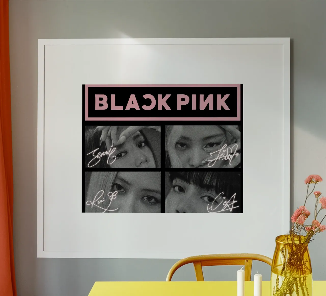 Occhi Danza Blackpink poster da grass.studio_