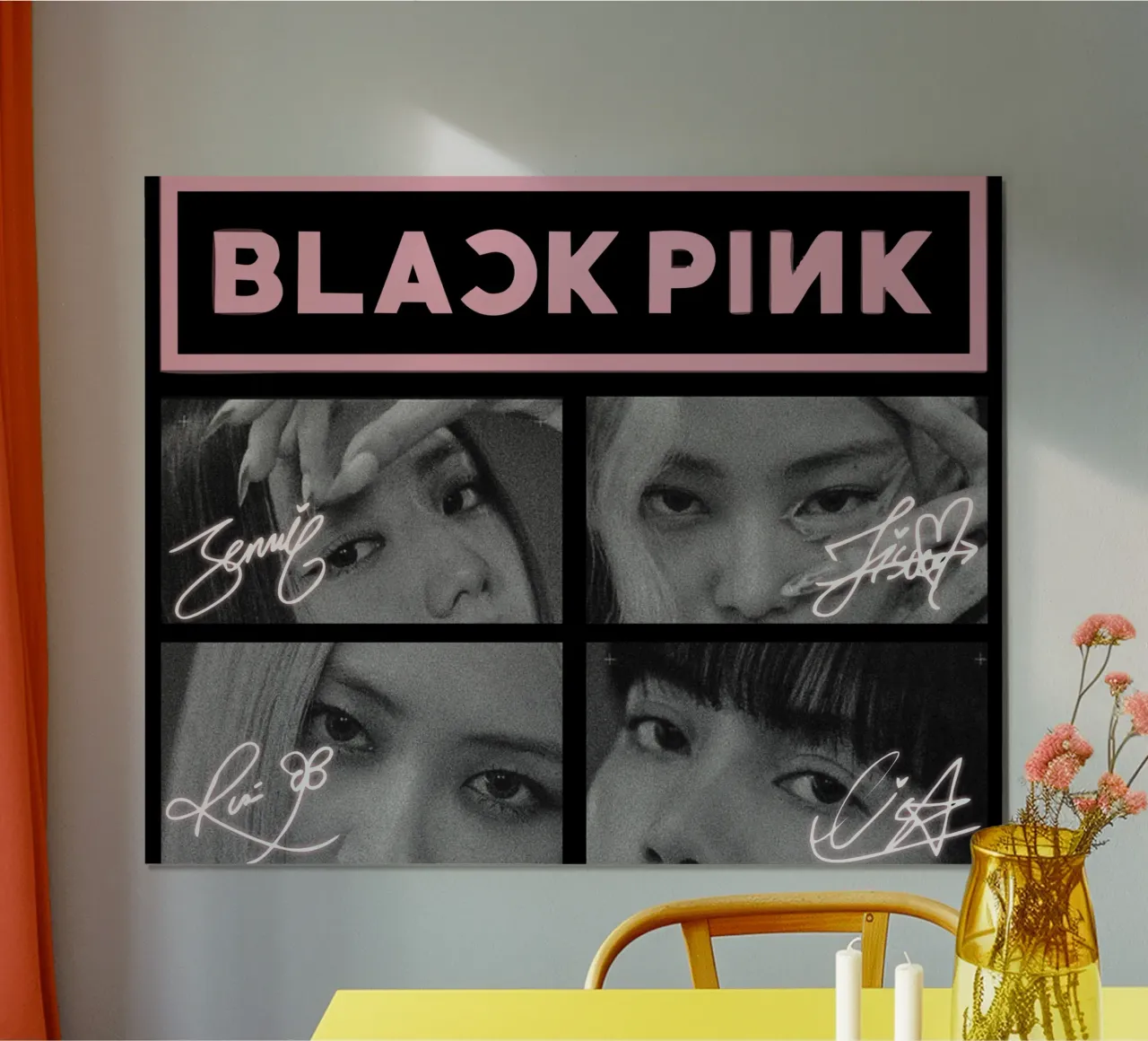 Occhi Danza Blackpink poster da grass.studio_