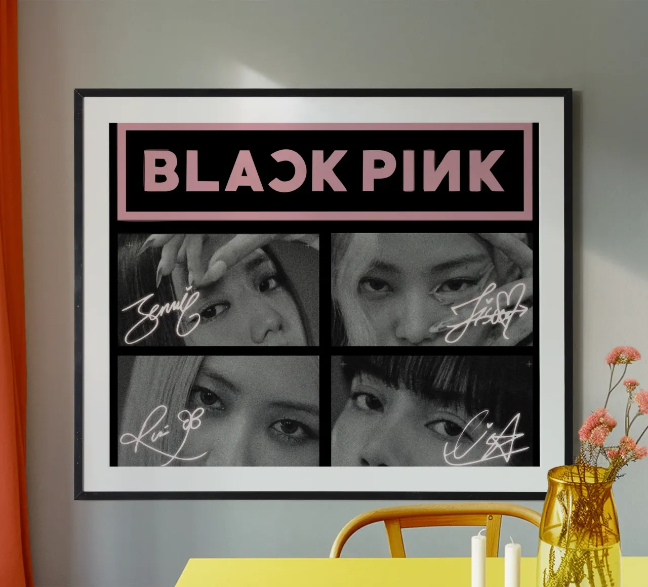 Occhi Danza Blackpink poster da grass.studio_