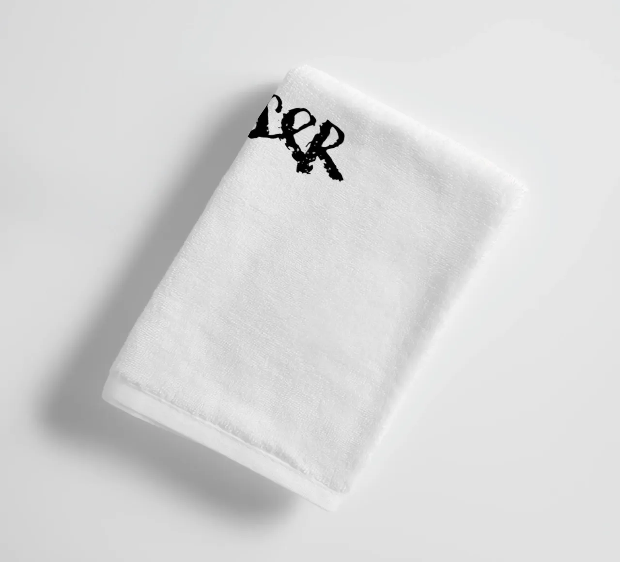 Machen: Krasser als wollen towel by Brushmeetspaper