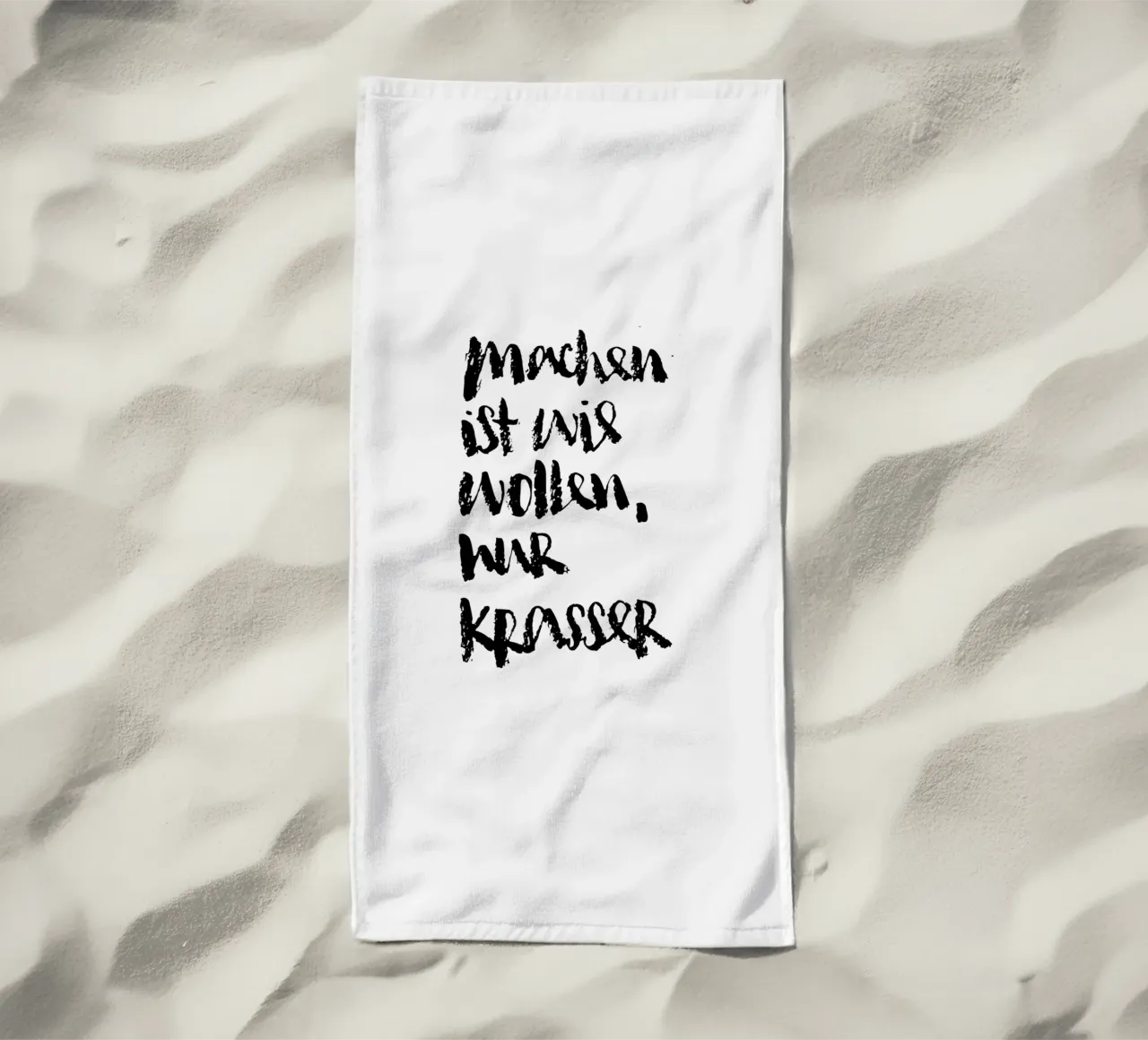 Machen: Krasser als wollen telo mare da Brushmeetspaper