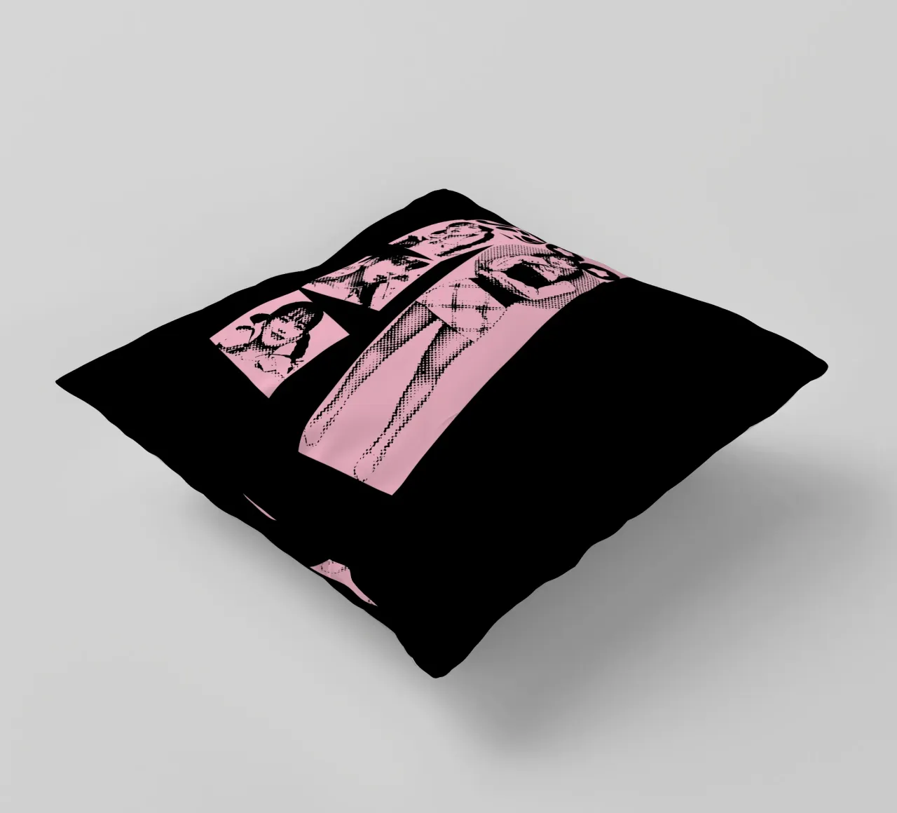 Jisso Halftone K-pop cuscino da igoshdesigns