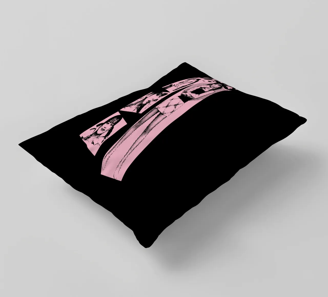 Jisso Halftone K-pop cuscino da igoshdesigns