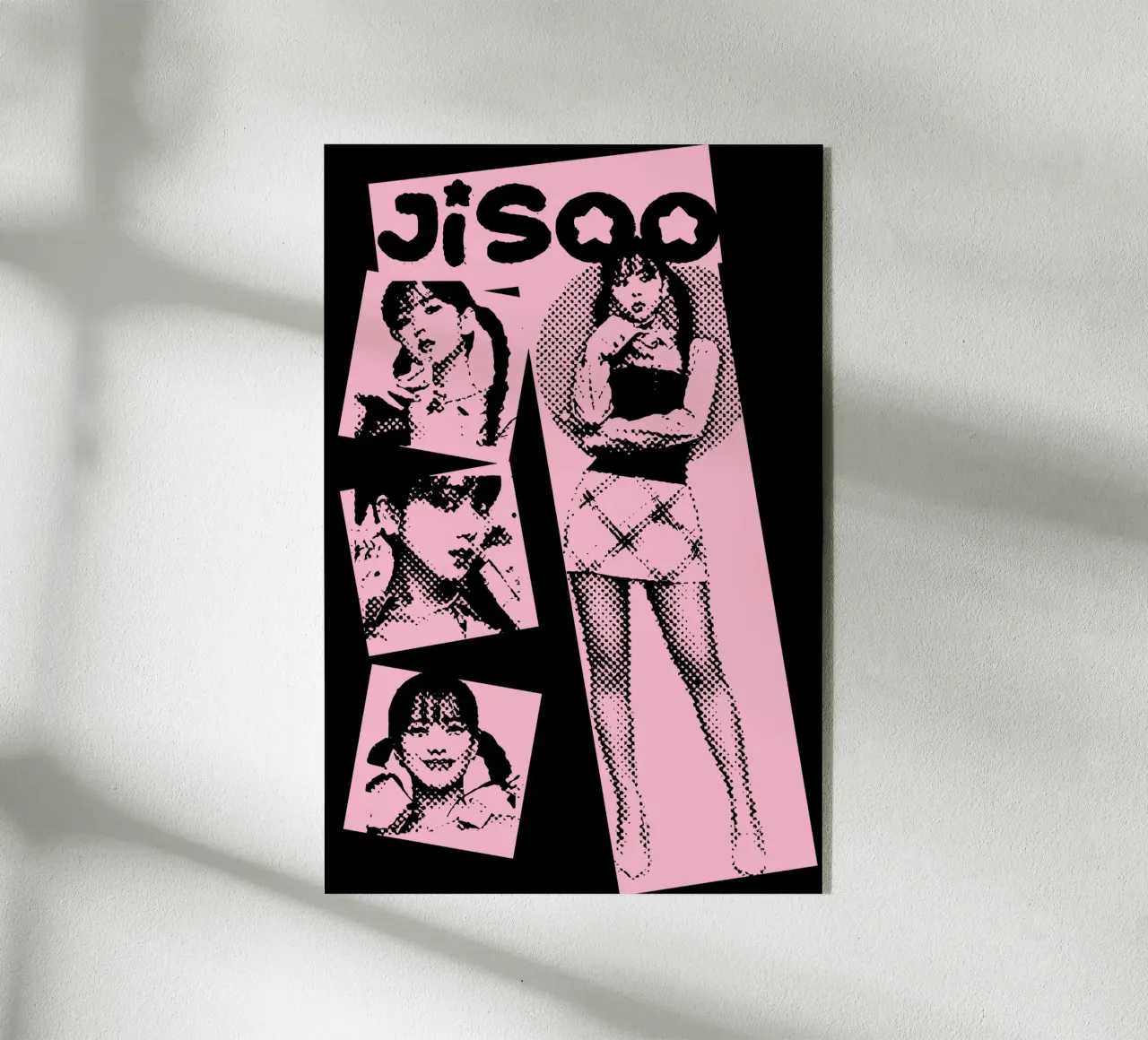 Jisso Halftone K-pop plexiglass da igoshdesigns